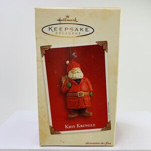 2003 Hallmark Kris Kringle Hanging Ornament Keepsake Christmas Holiday
